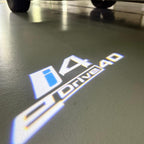 BMW M3 LOGO PROJECTOR LIGHTS Nr.24 (الكمية 1 = 1 مجموعة / 2 أضواء باب)