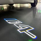 BMW M3 LOGO PROJECTOR LIGHTS Nr.24 (الكمية 1 = 1 مجموعة / 2 أضواء باب)