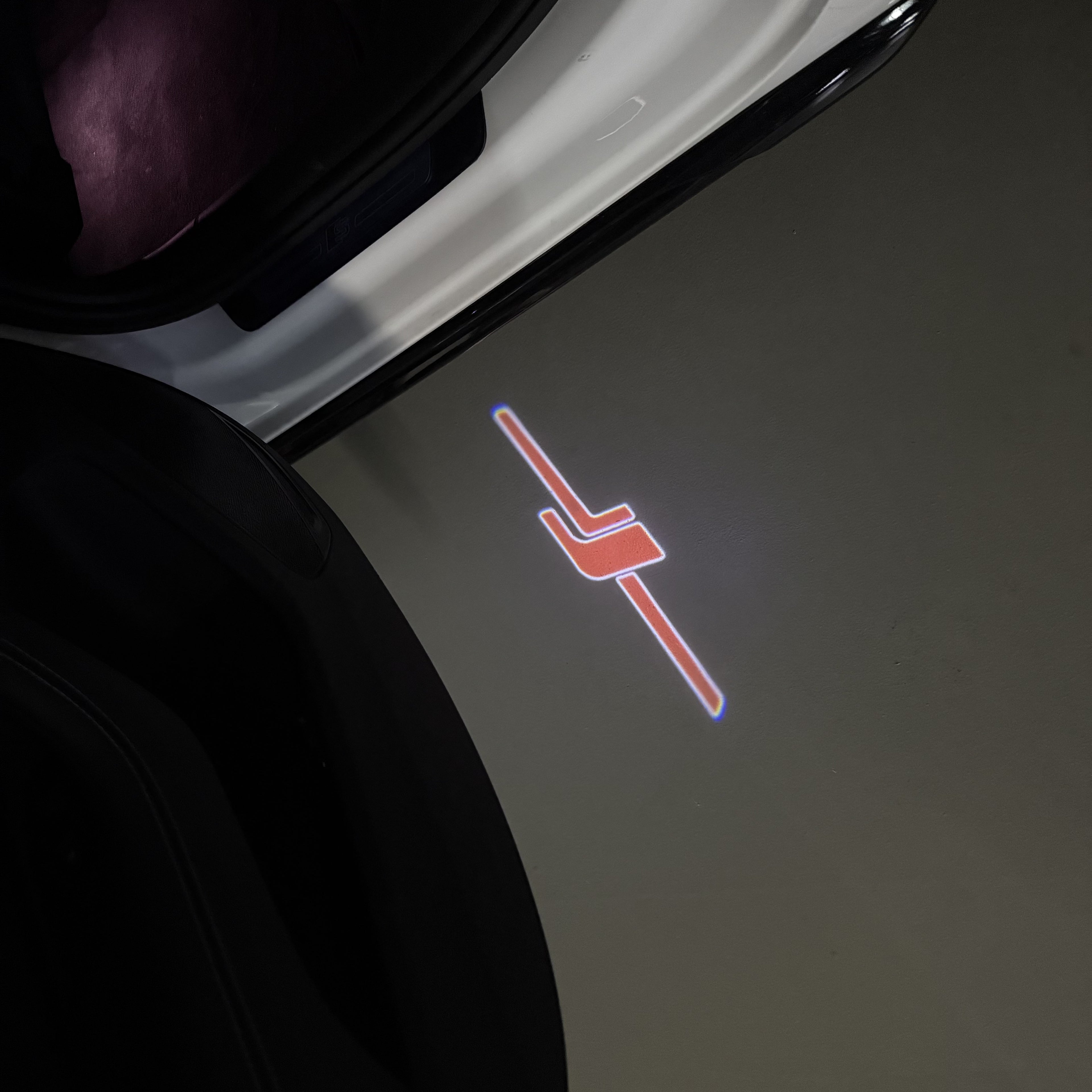 BRZ LOGO PROJECROTR أضواء Nr.03 (الكمية 1 = 1 مجموعات / 2 أضواء الباب)