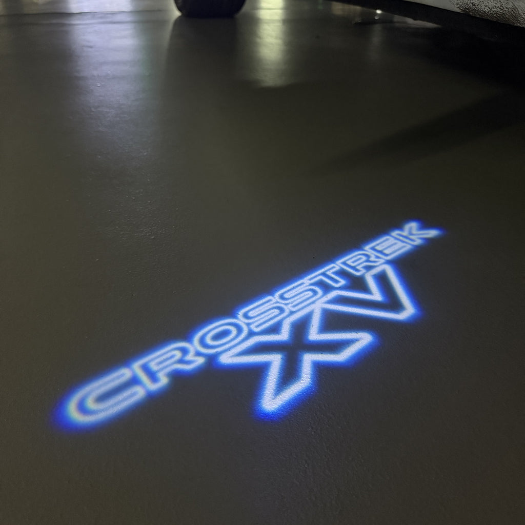 SUBARU CROSSTREK LOGO PROJECROTR LIGHTS (quantity 1 = 1 sets/2 door lights) Nr.03A43