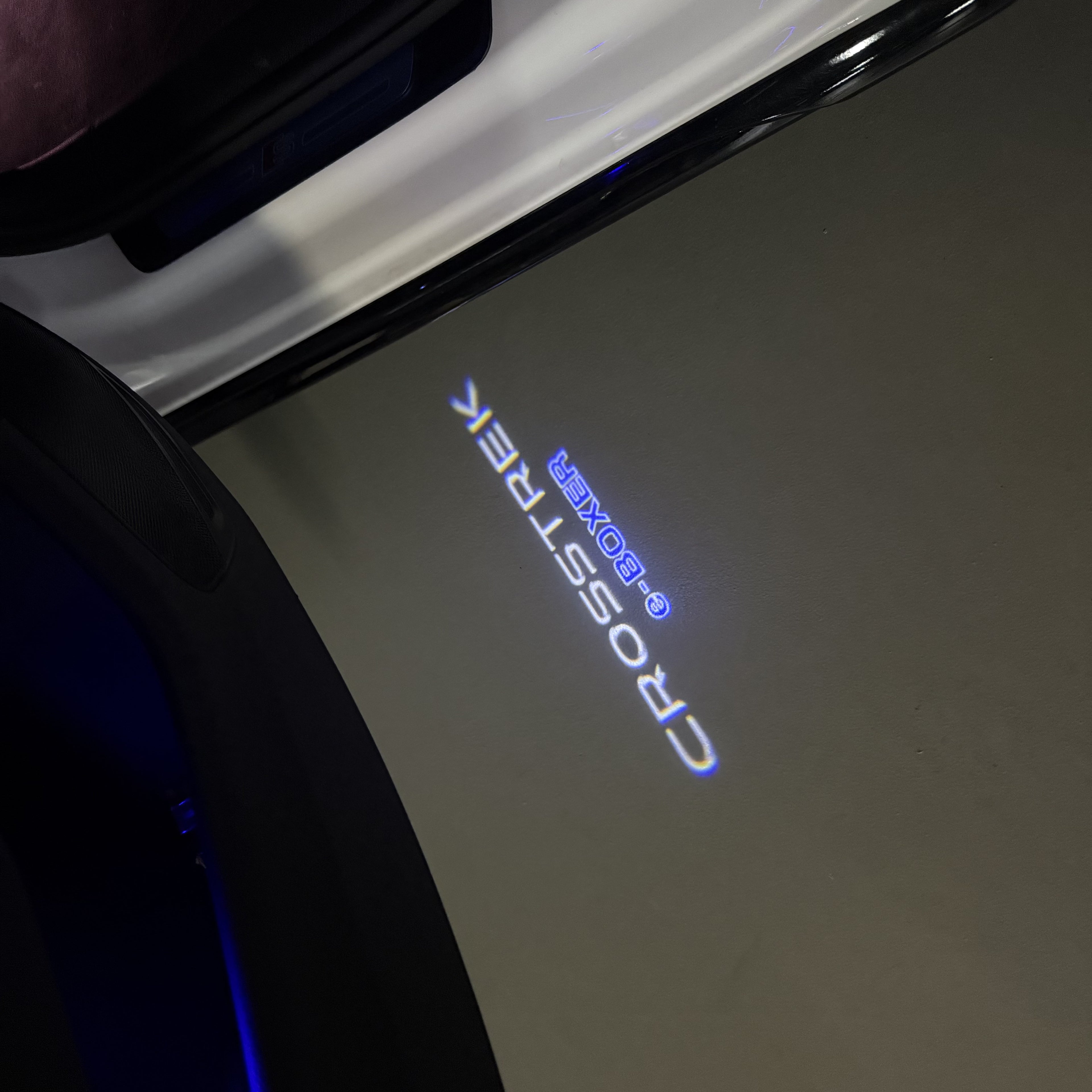 BRZ LOGO PROJECROTR أضواء Nr.03 (الكمية 1 = 1 مجموعات / 2 أضواء الباب)