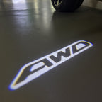SUBARU AWD LOGO PROJECROTR LIGHTS (quantity 1 = 1 sets/2 door lights) Nr.03A58