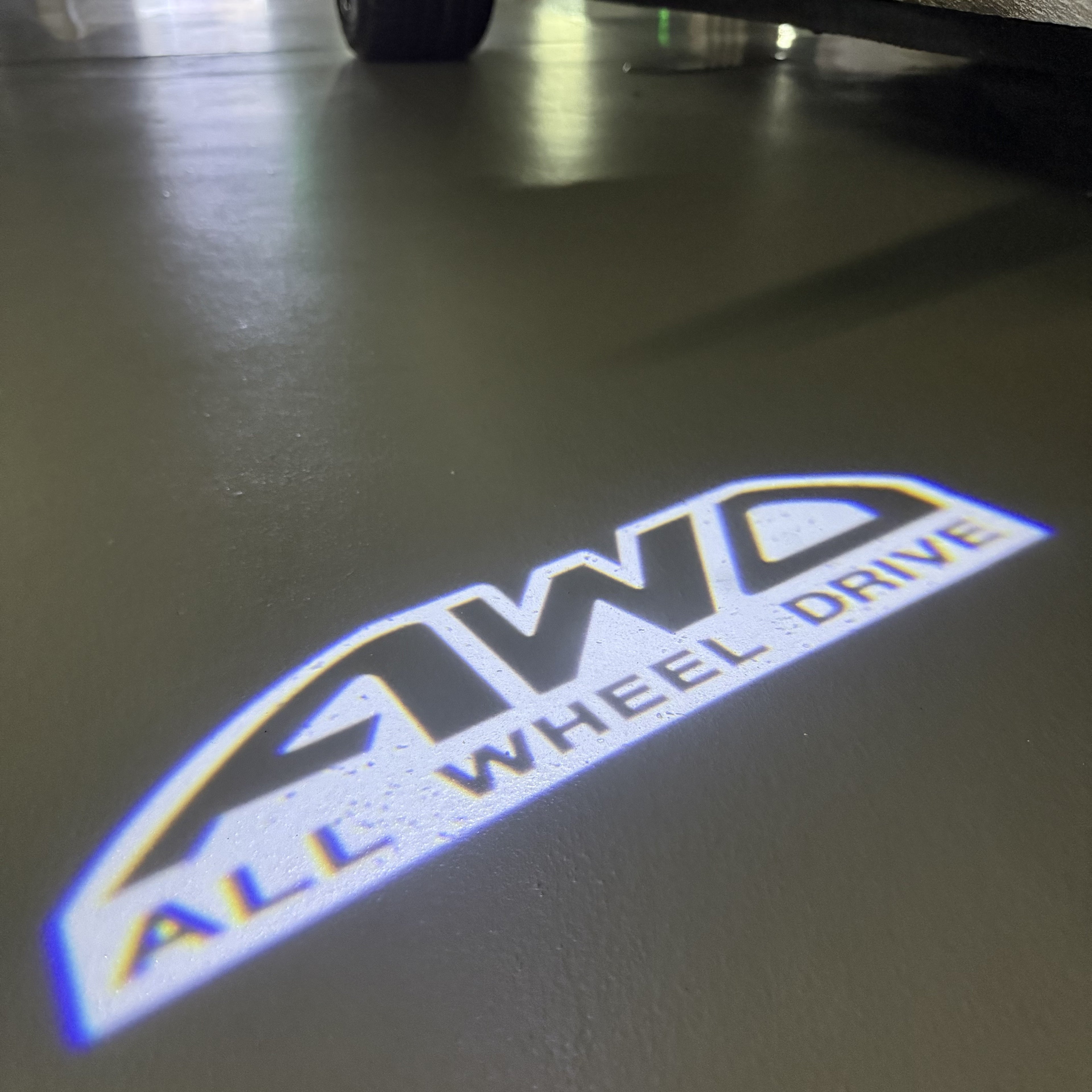 SUBARU AWD LOGO PROJECROTR LIGHTS (quantity 1 = 1 sets/2 door lights) Nr.03A54