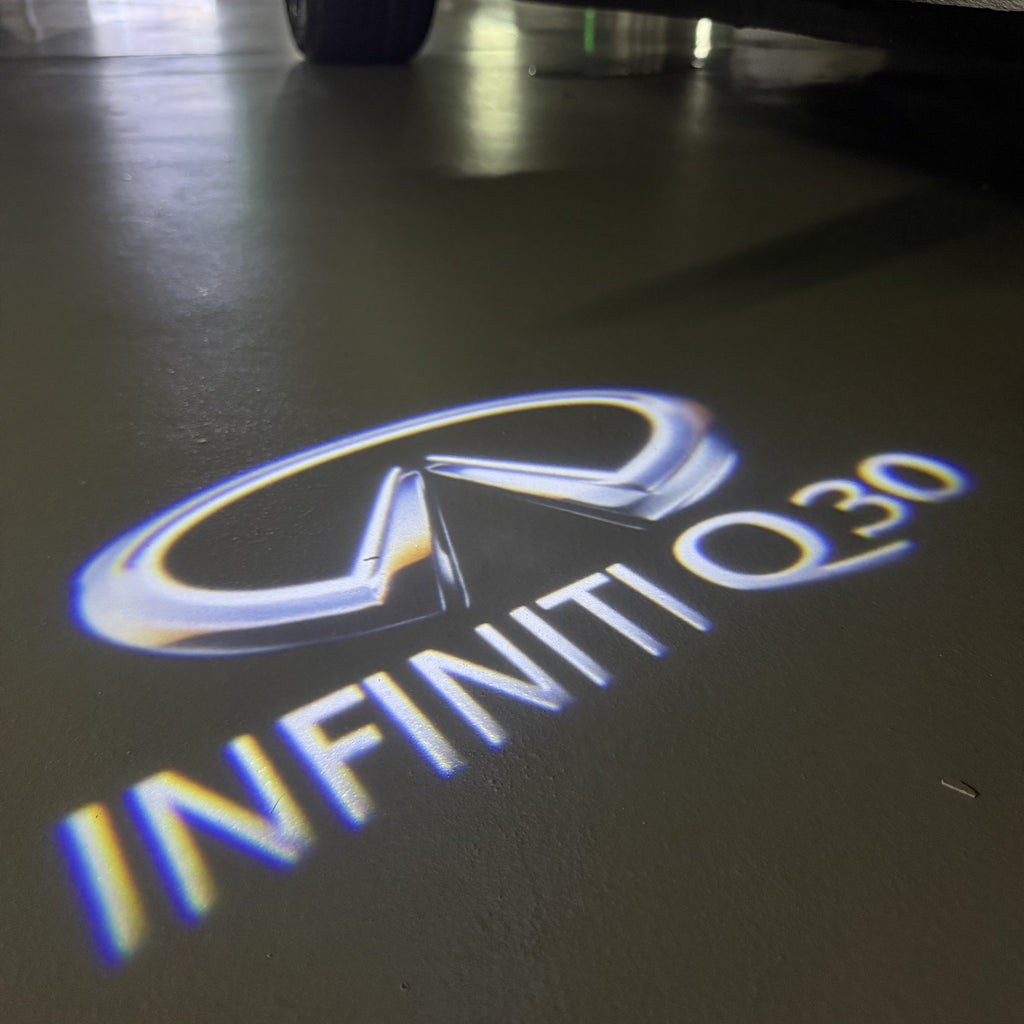 INFINITI  Q30 LOGO PROJECROTR LIGHTS  (quantity 1 = 1 sets/2 door lights)Nr.74A45