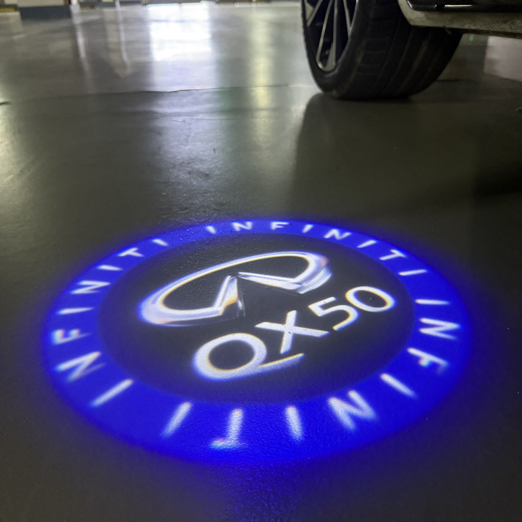 INFINITI  QX50 LOGO PROJECROTR LIGHTS  (quantity 1 = 1 sets/2 door lights)Nr.74A20