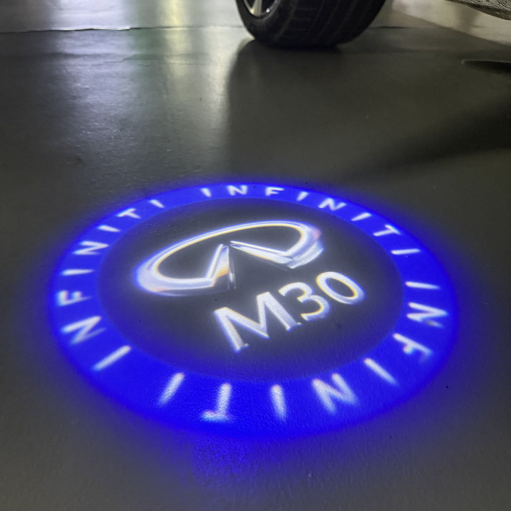 INFINITI  M30 LOGO PROJECROTR LIGHTS  (quantity 1 = 1 sets/2 door lights)Nr.74A96