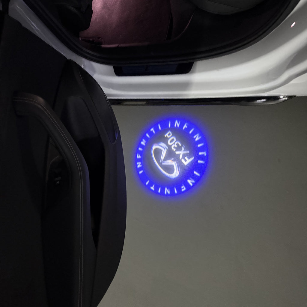 INFINITI  FX30d LOGO PROJECROTR LIGHTS  (quantity 1 = 1 sets/2 door lights)Nr.74A79