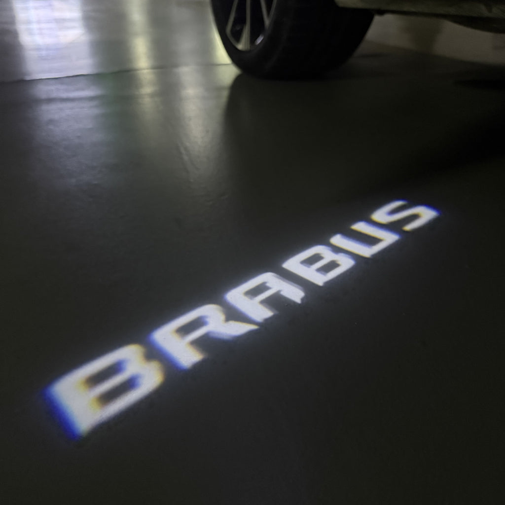 MERCEDES BENZ BRABUS LOGO PROJECTOT LIGHTS(quantity 1 = 1 sets/2 door lights) Nr.03f 010