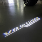 MERCEDES BENZ V8 BITURBO LOGO PROJECTOT LIGHTS(quantity 1 = 1 sets/2 door lights) Nr.03f 06