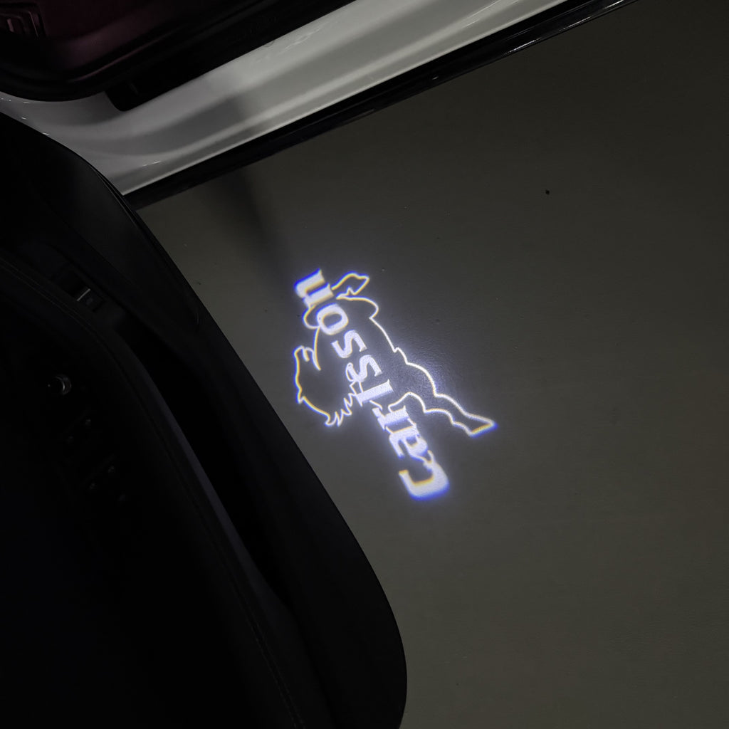 MERCEDES BENZ Carlsson LOGO PROJECTOT LIGHTS(quantity 1 = 1 sets/2 door lights) Nr.03f 015