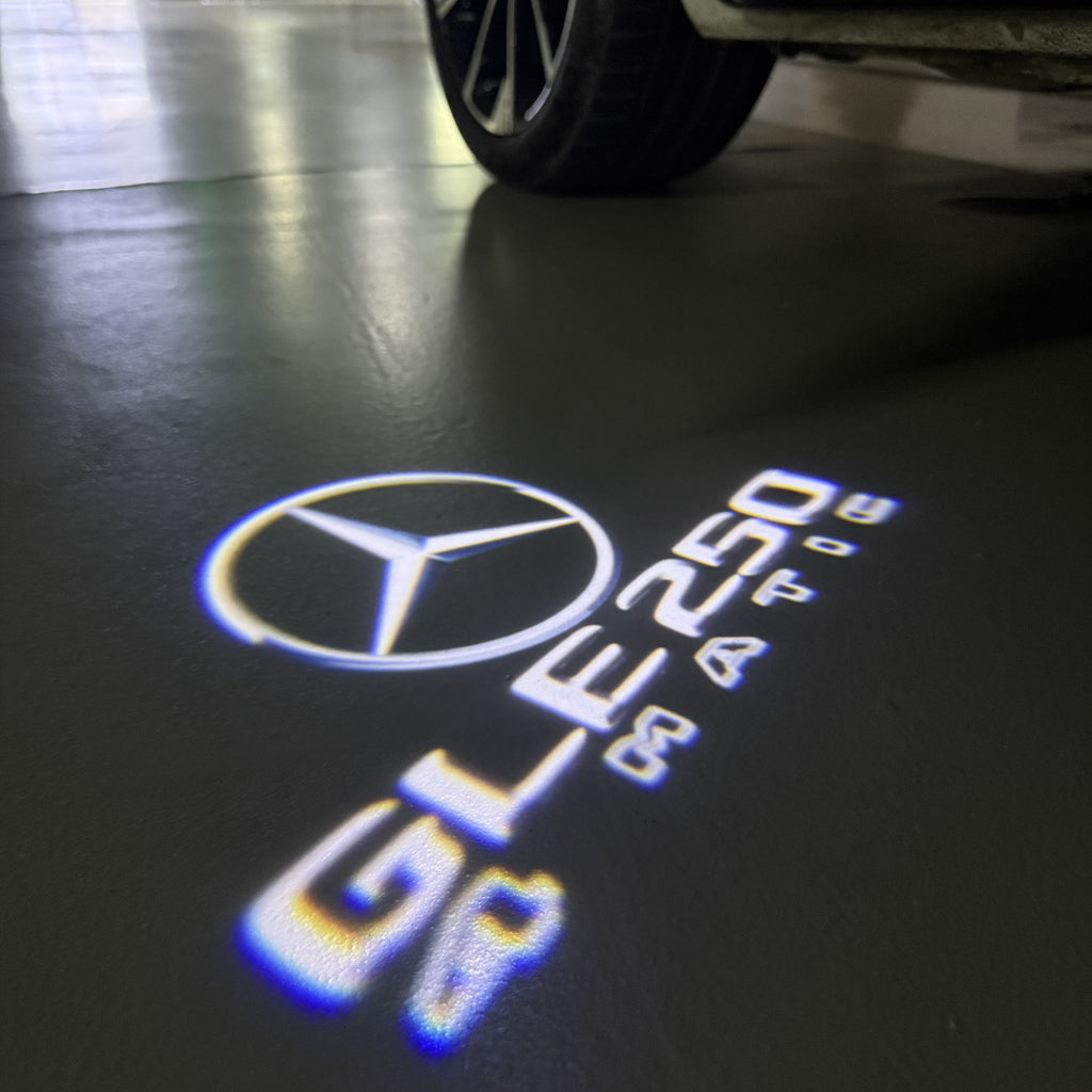 MERCEDES BENZ GLE 250 LOGO PROJECTOR LIGHTS  (quantity 1 = 1 sets/2 door lights)Nr.03f041