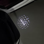 MERCEDES BENZ GLE 400 LOGO PROJECTOR LIGHTS  (quantity 1 = 1 sets/2 door lights)Nr.03f048