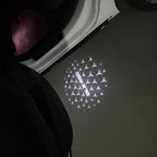 MERCEDES BENZ GLE 450 LOGO PROJECTOR LIGHTS  (quantity 1 = 1 sets/2 door lights)Nr.03f051