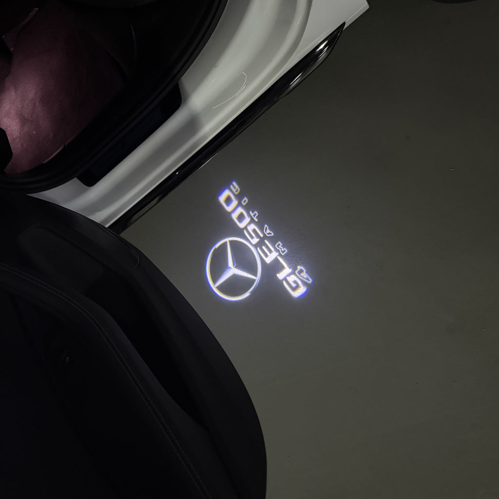 MERCEDES BENZ GLE 500 LOGO PROJECTOR LIGHTS  (quantity 1 = 1 sets/2 door lights)Nr.03f053