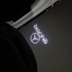 MERCEDES BENZ GLC 250 LOGO PROJECTOR LIGHTS  (quantity 1 = 1 sets/2 door lights)Nr.03f041