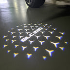 MERCEDES BENZ GLC 220 LOGO PROJECTOR LIGHTS  (quantity 1 = 1 sets/2 door lights)Nr.03f040