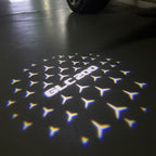 MERCEDES BENZ GLC 200 LOGO PROJECTOR LIGHTS  (quantity 1 = 1 sets/2 door lights)Nr.03f037