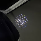 MERCEDES BENZ GLS 580 LOGO PROJECTOR LIGHTS  (quantity 1 = 1 sets/2 door lights)Nr.03f045