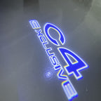 CITROËN C4 EXCLUSIVE   LOGO PROJECTOT LIGHTS (quantity 1 = 1 sets/2 door lights) Nr.6024q0t0113