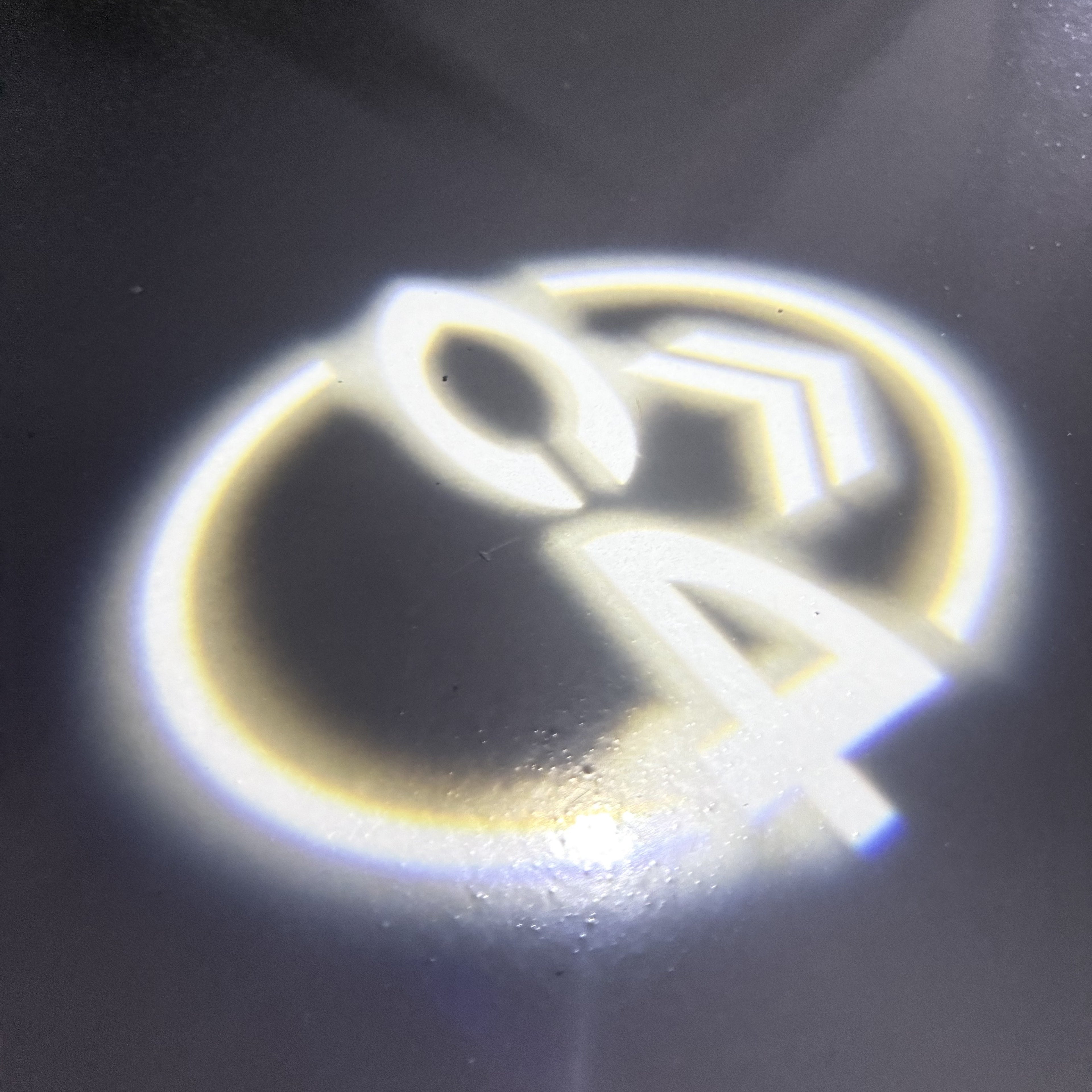 CITROËN C4   LOGO PROJECTOT LIGHTS (quantity 1 = 1 sets/2 door lights) Nr.6024q0t0124