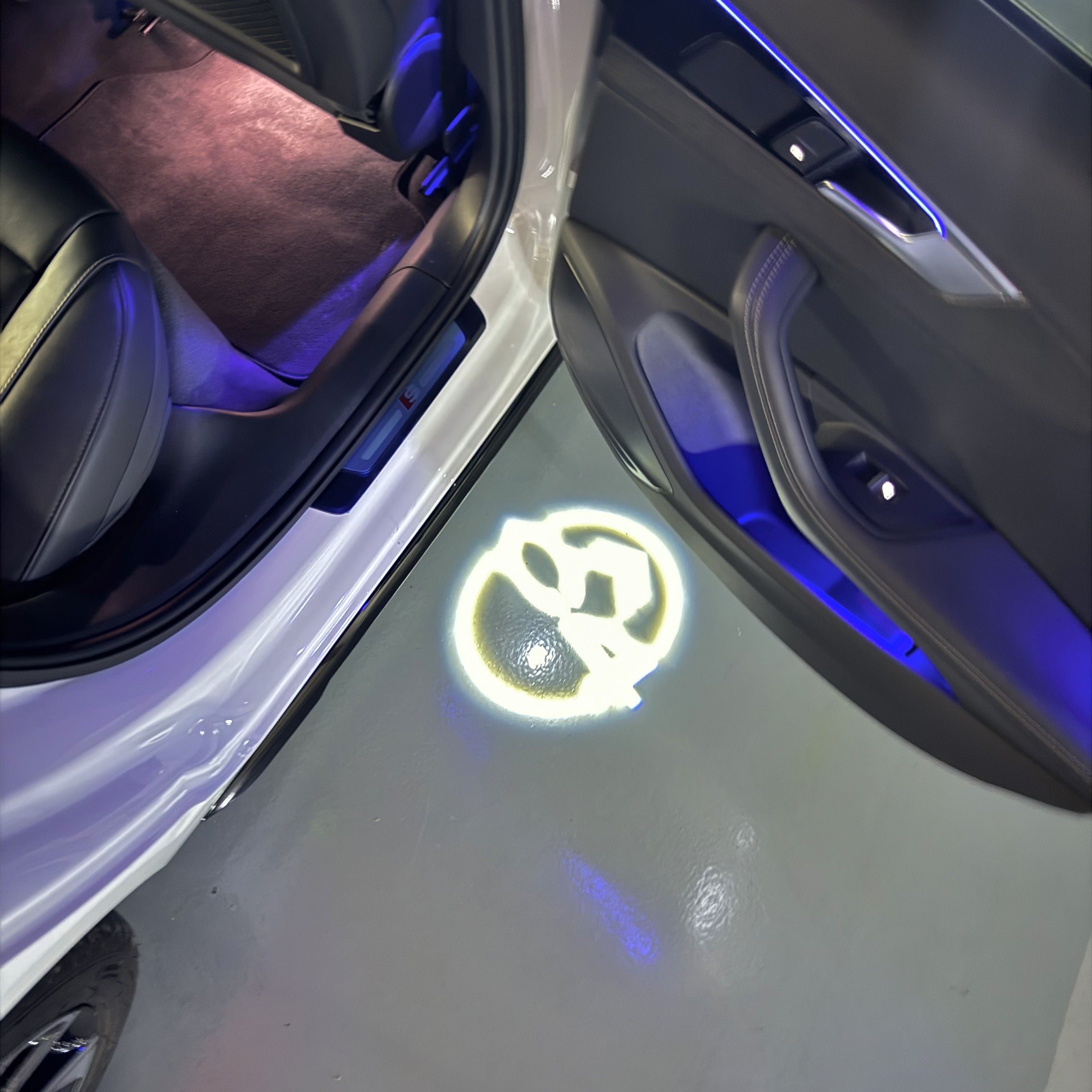 CITROËN C4   LOGO PROJECTOT LIGHTS (quantity 1 = 1 sets/2 door lights) Nr.6024q0t0124