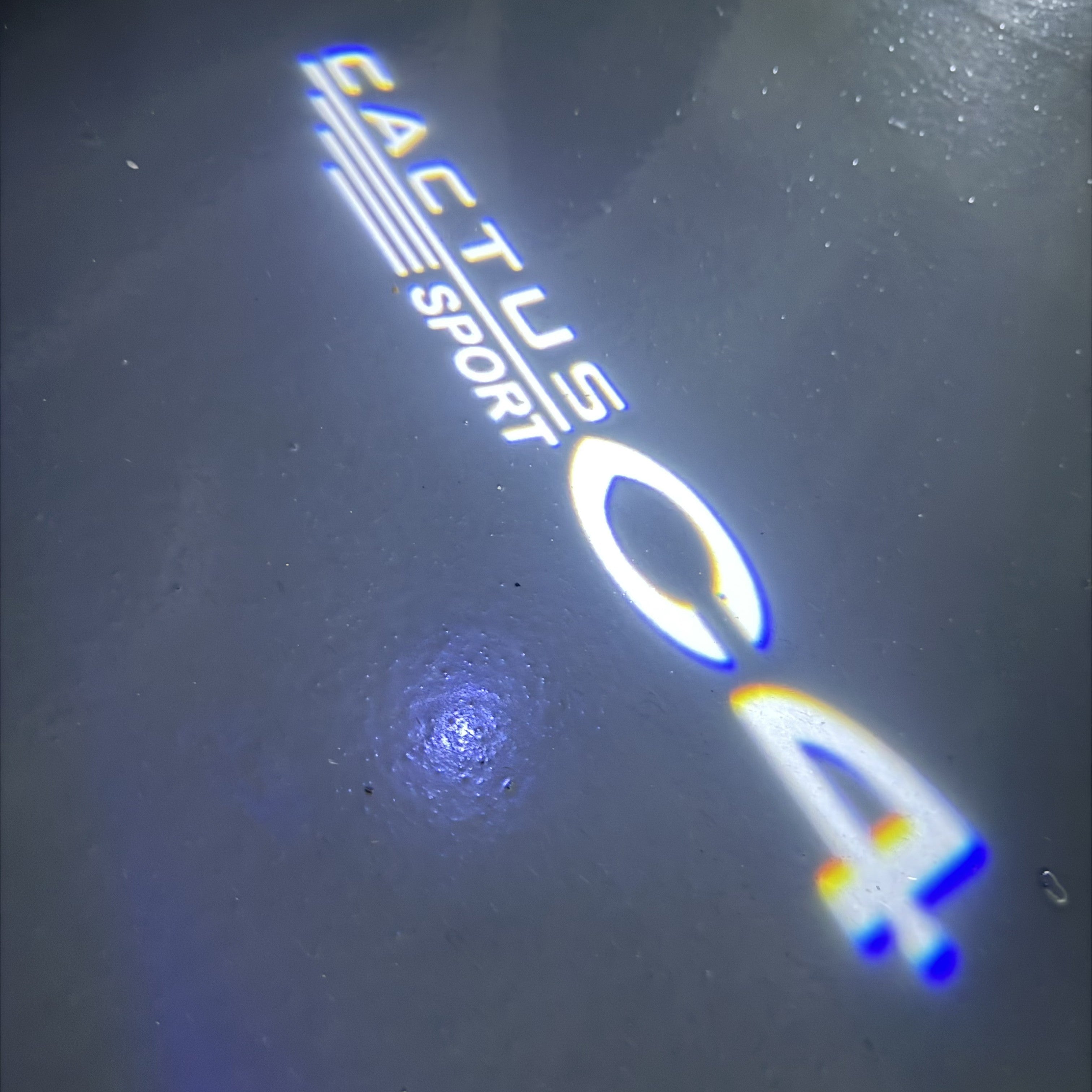 BMW M3 LOGO PROJECTOR LIGHTS Nr.24 (الكمية 1 = 1 مجموعة / 2 أضواء باب)