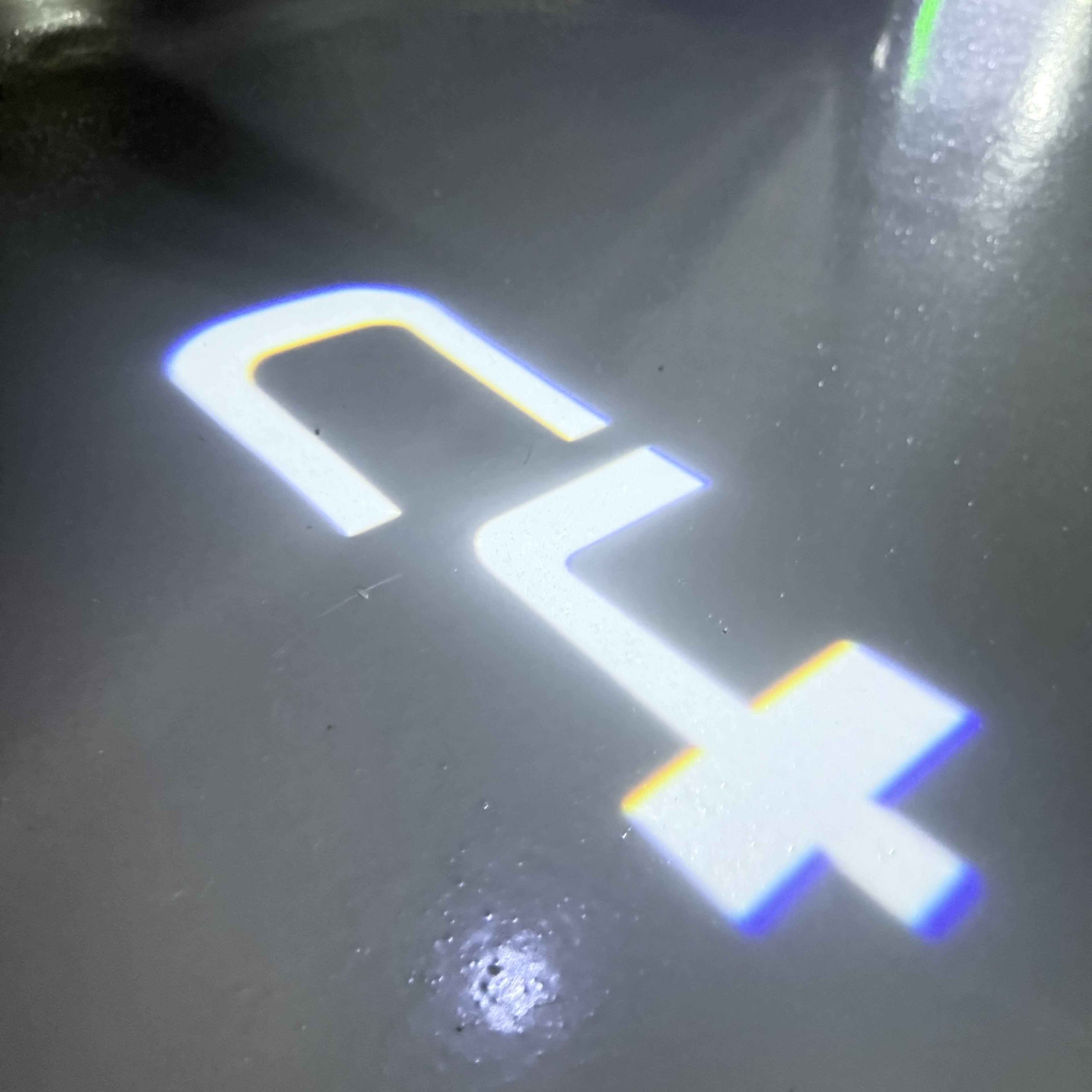 BMW M3 LOGO PROJECTOR LIGHTS Nr.24 (الكمية 1 = 1 مجموعة / 2 أضواء باب)