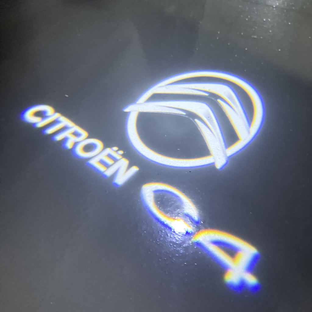 CITROËN C4  LOGO PROJECTOT LIGHTS (quantity 1 = 1 sets/2 door lights) Nr.6024q0t0148