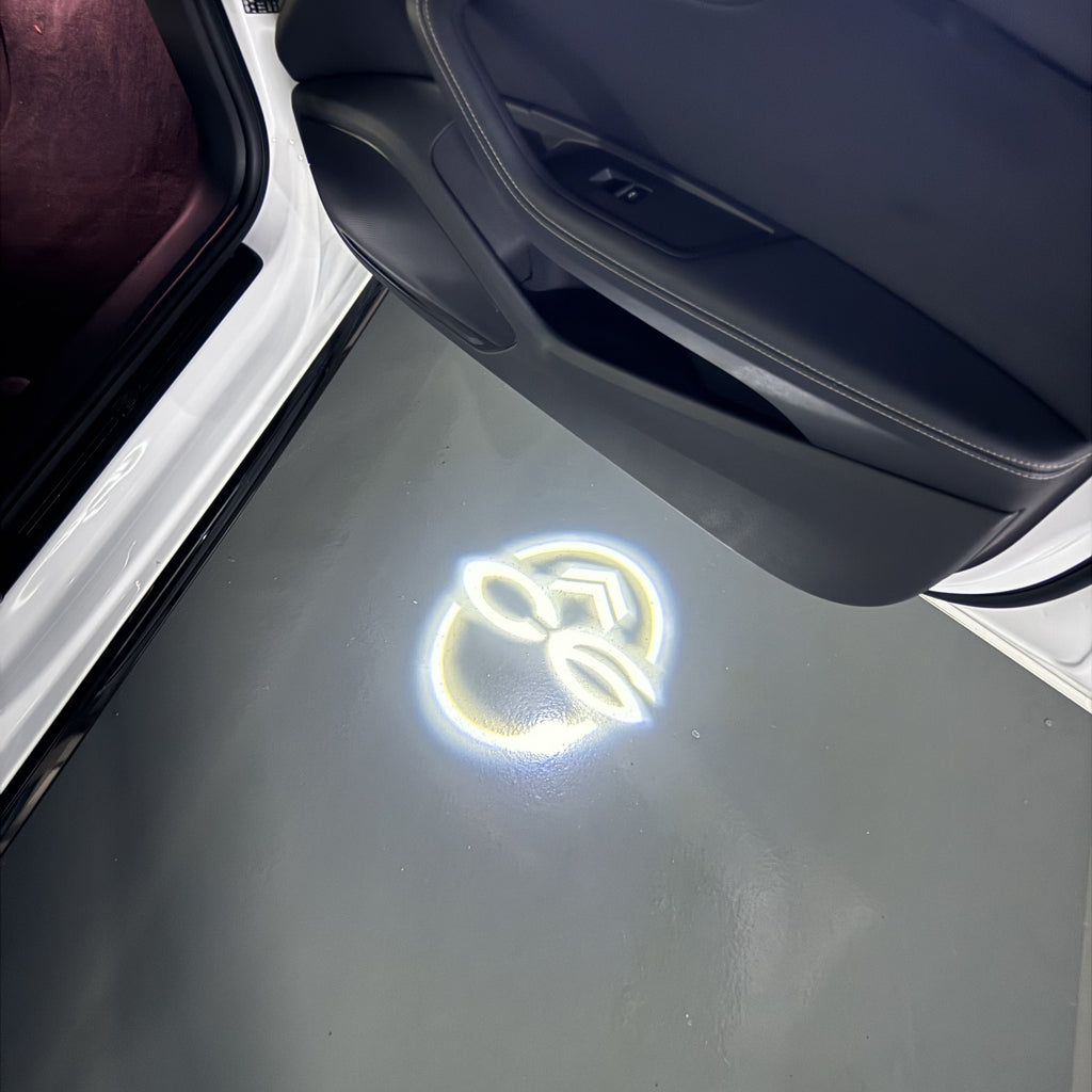 CITROËN C6  LOGO PROJECTOT LIGHTS (quantity 1 = 1 sets/2 door lights) Nr.6024q0t0138