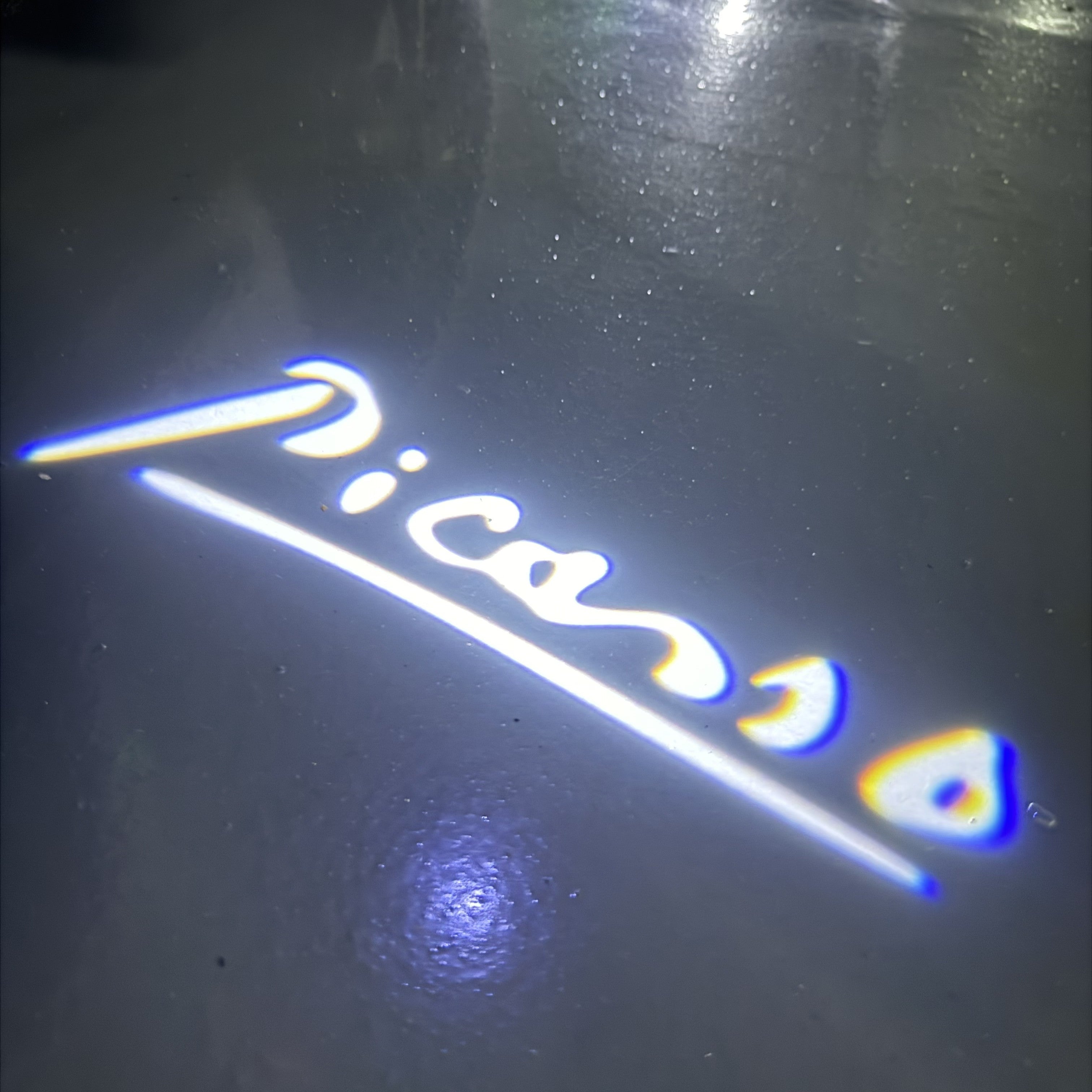 BMW M3 LOGO PROJECTOR LIGHTS Nr.24 (الكمية 1 = 1 مجموعة / 2 أضواء باب)