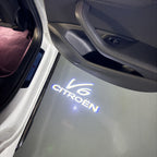 CITROËN V6   LOGO PROJECTOT LIGHTS (quantity 1 = 1 sets/2 door lights) Nr.6024q0t0114