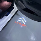 CITROËN Original   LOGO PROJECTOT LIGHTS (quantity 1 = 1 sets/2 door lights) Nr.6024q0t0154