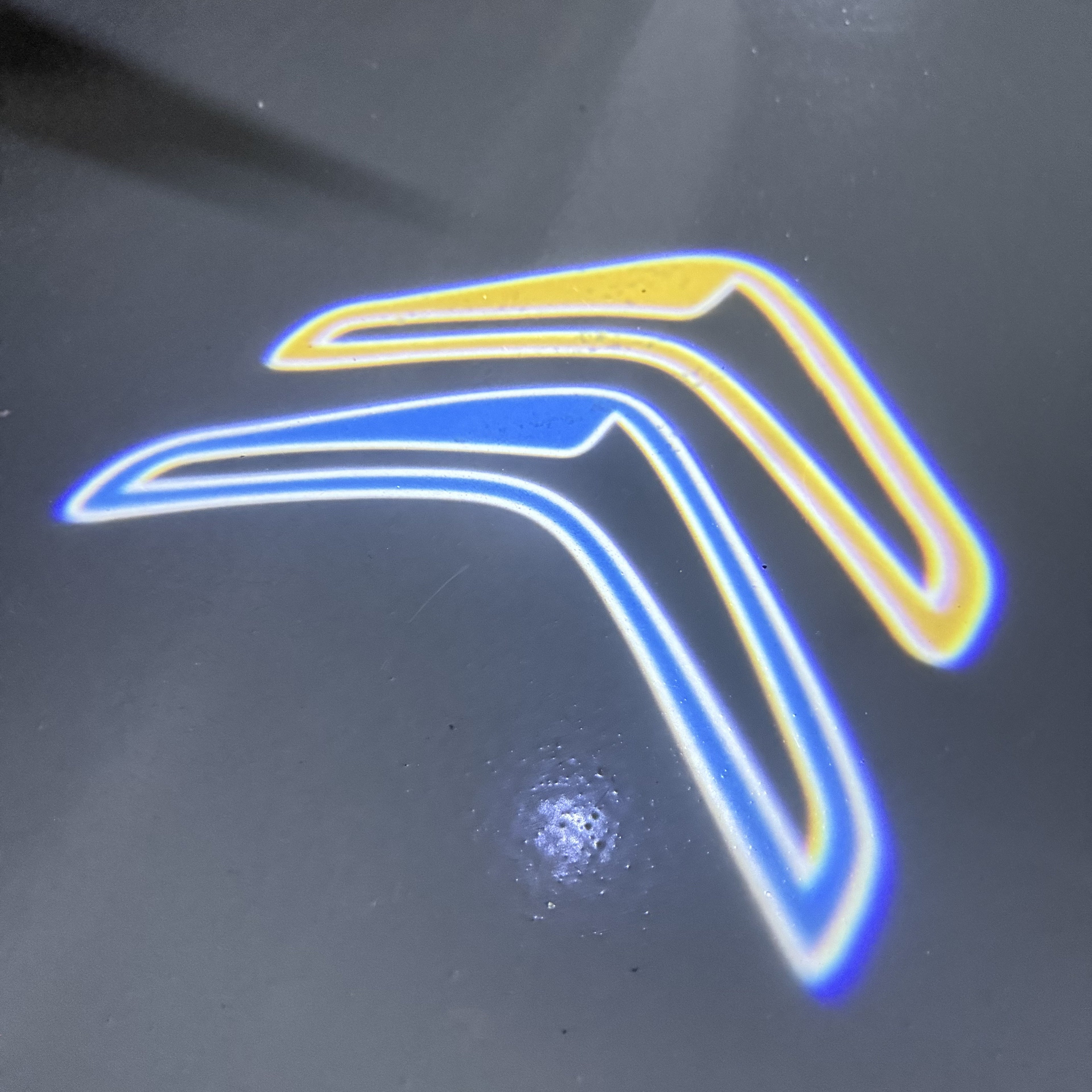 CITROËN Original   LOGO PROJECTOT LIGHTS (quantity 1 = 1 sets/2 door lights) Nr.6024q0t0147