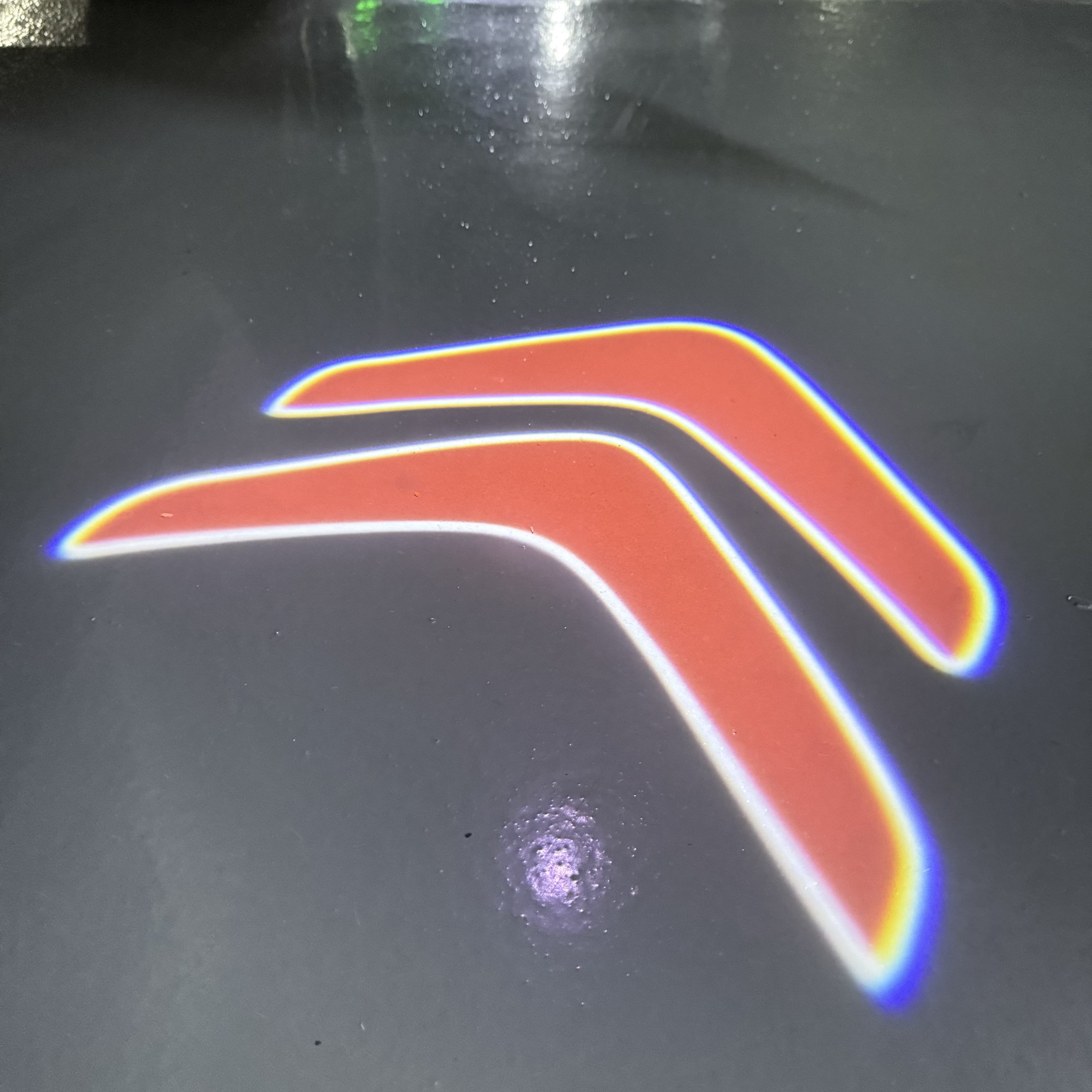 CITROËN Original   LOGO PROJECTOT LIGHTS (quantity 1 = 1 sets/2 door lights) Nr.6024q0t0115