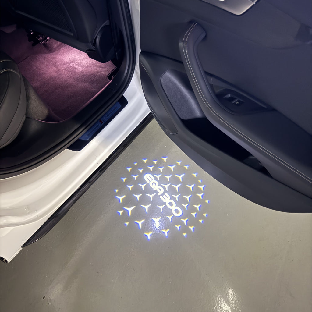 MERCEDES BENZ EQA 300 LOGO PROJECTOR LIGHTS  (quantity 1 = 1 sets/2 door lights)Nr.03f08