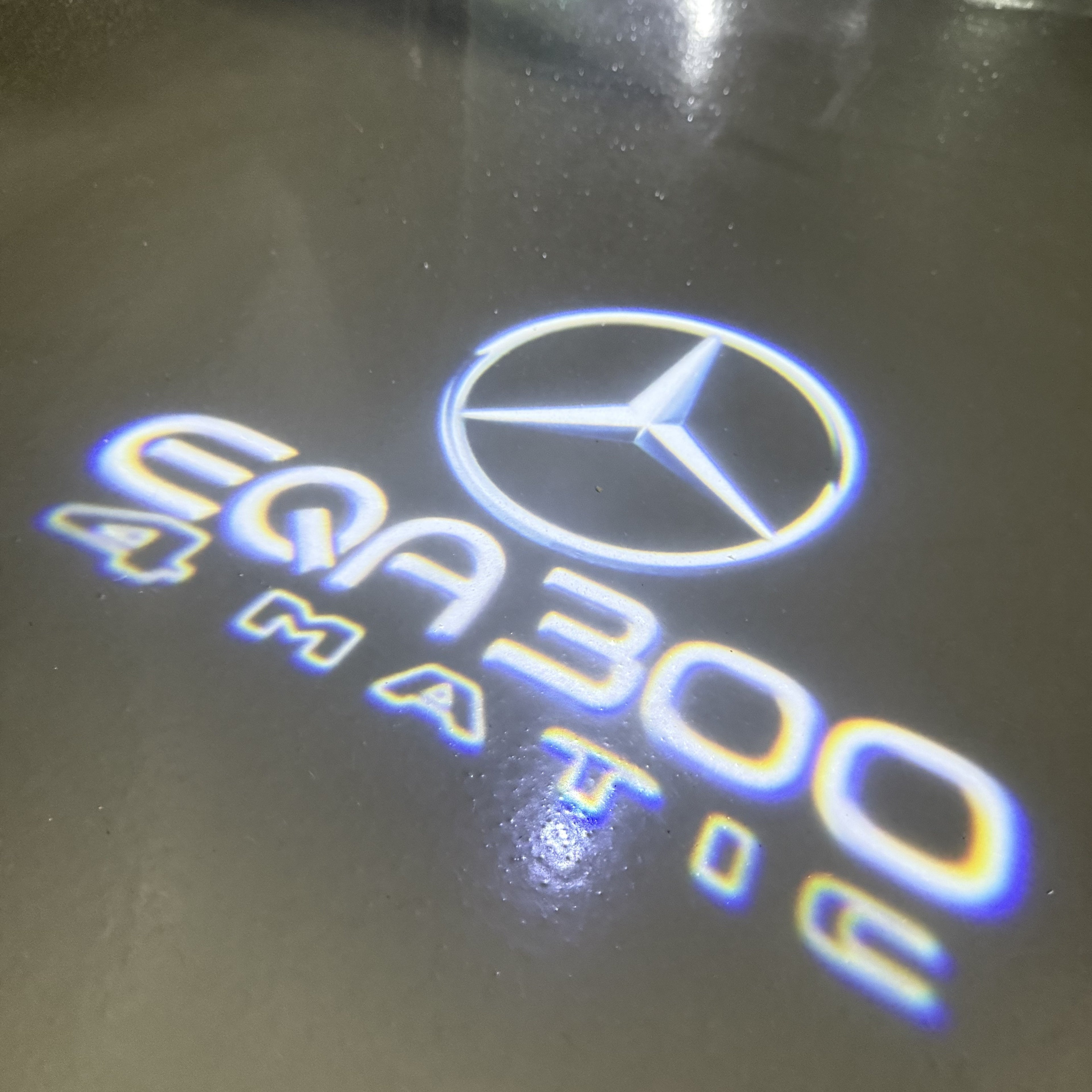 MERCEDES BENZ EQA 300 LOGO PROJECTOR LIGHTS  (quantity 1 = 1 sets/2 door lights)Nr.03f06