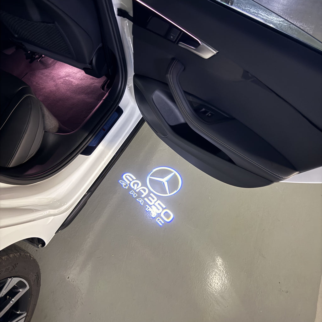 MERCEDES BENZ EQA 350 LOGO PROJECTOR LIGHTS  (quantity 1 = 1 sets/2 door lights)Nr.03f09