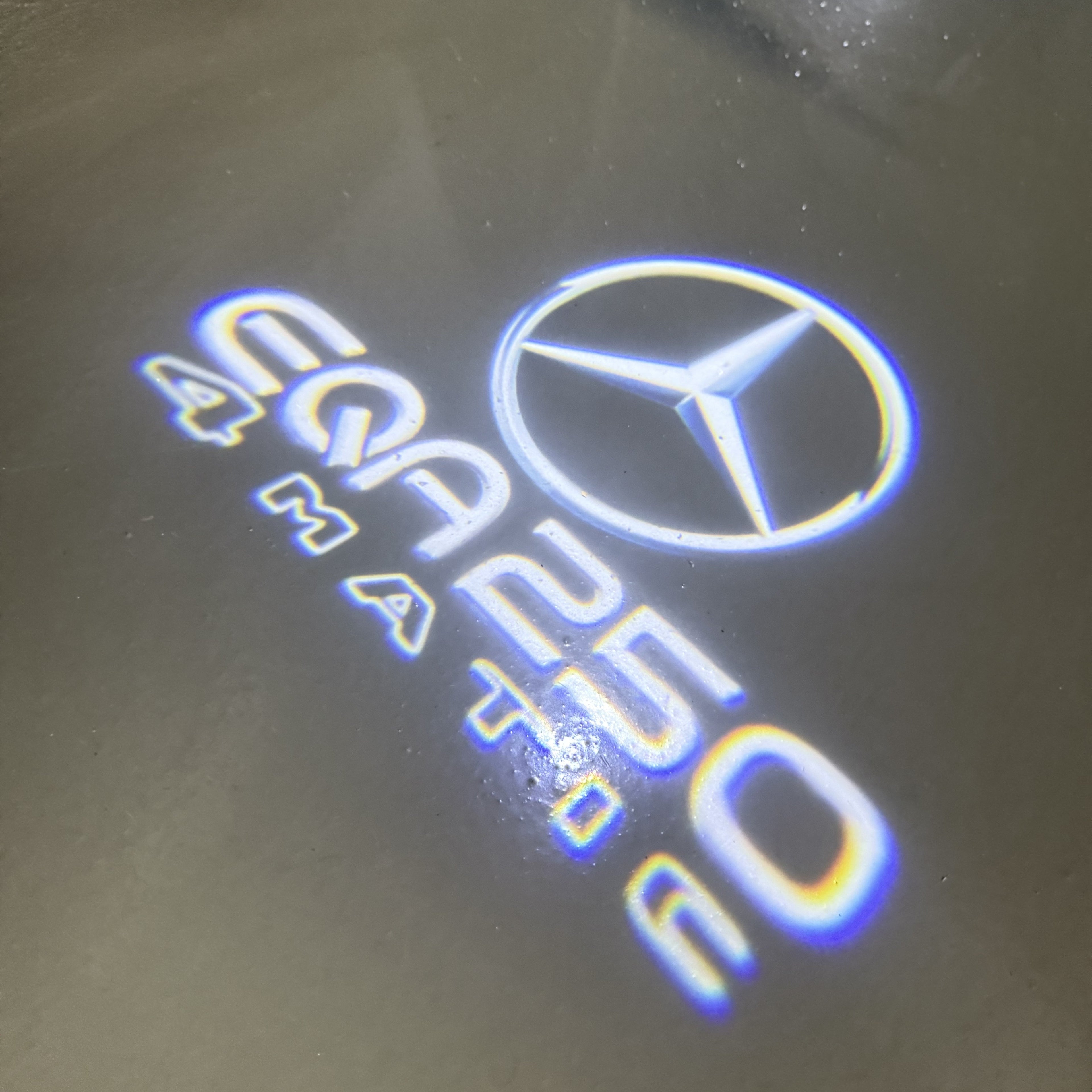 MERCEDES BENZ EQA 250 LOGO PROJECTOR LIGHTS  (quantity 1 = 1 sets/2 door lights)Nr.03f03
