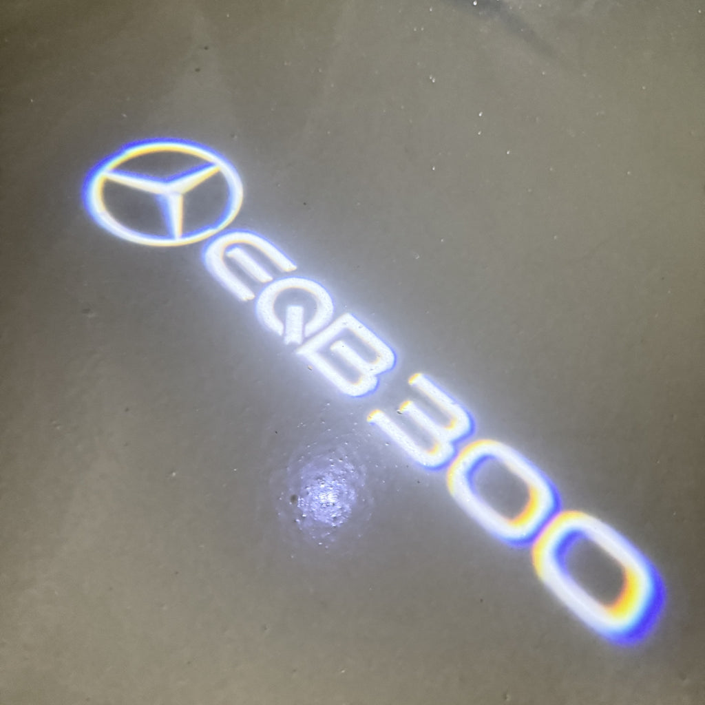 MERCEDES BENZ EQB 300  LOGO PROJECTOR LIGHTS  (quantity 1 = 1 sets/2 door lights)Nr.03f018