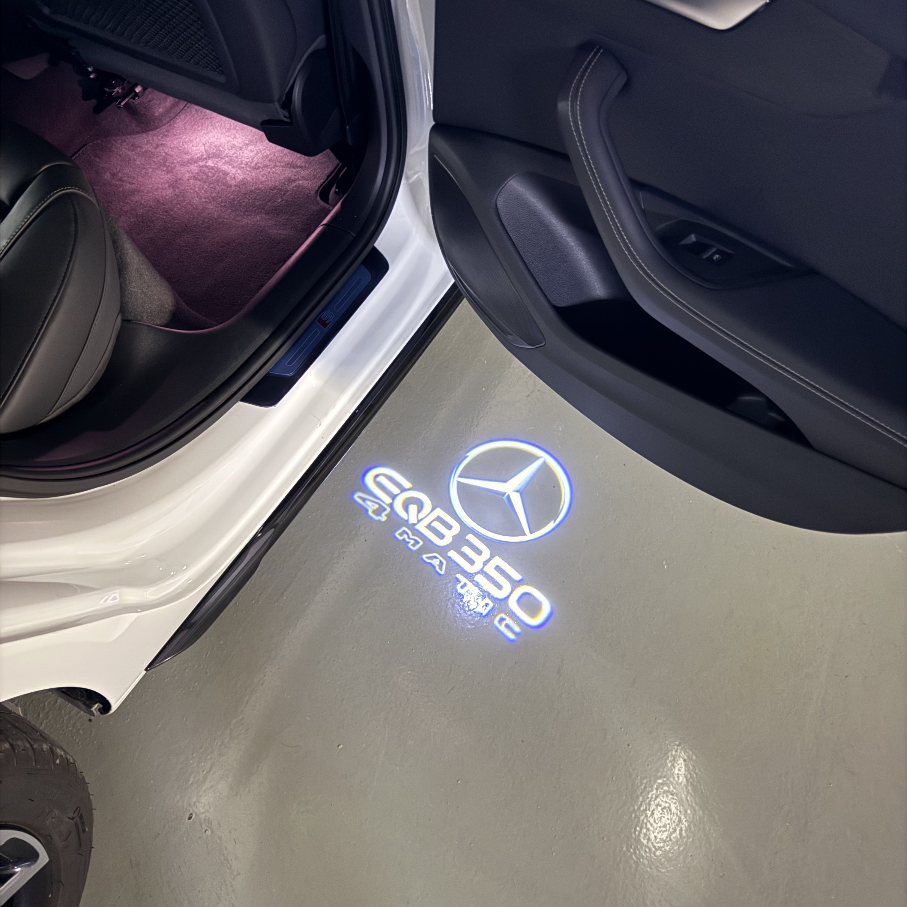MERCEDES BENZ EQB 350  LOGO PROJECTOR LIGHTS  (quantity 1 = 1 sets/2 door lights)Nr.03f016