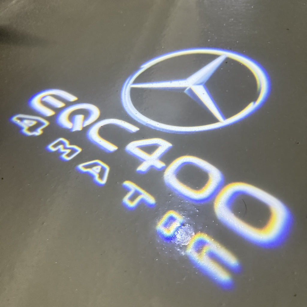 MERCEDES BENZ EQC 400  LOGO PROJECTOR LIGHTS  (quantity 1 = 1 sets/2 door lights)Nr.03f09