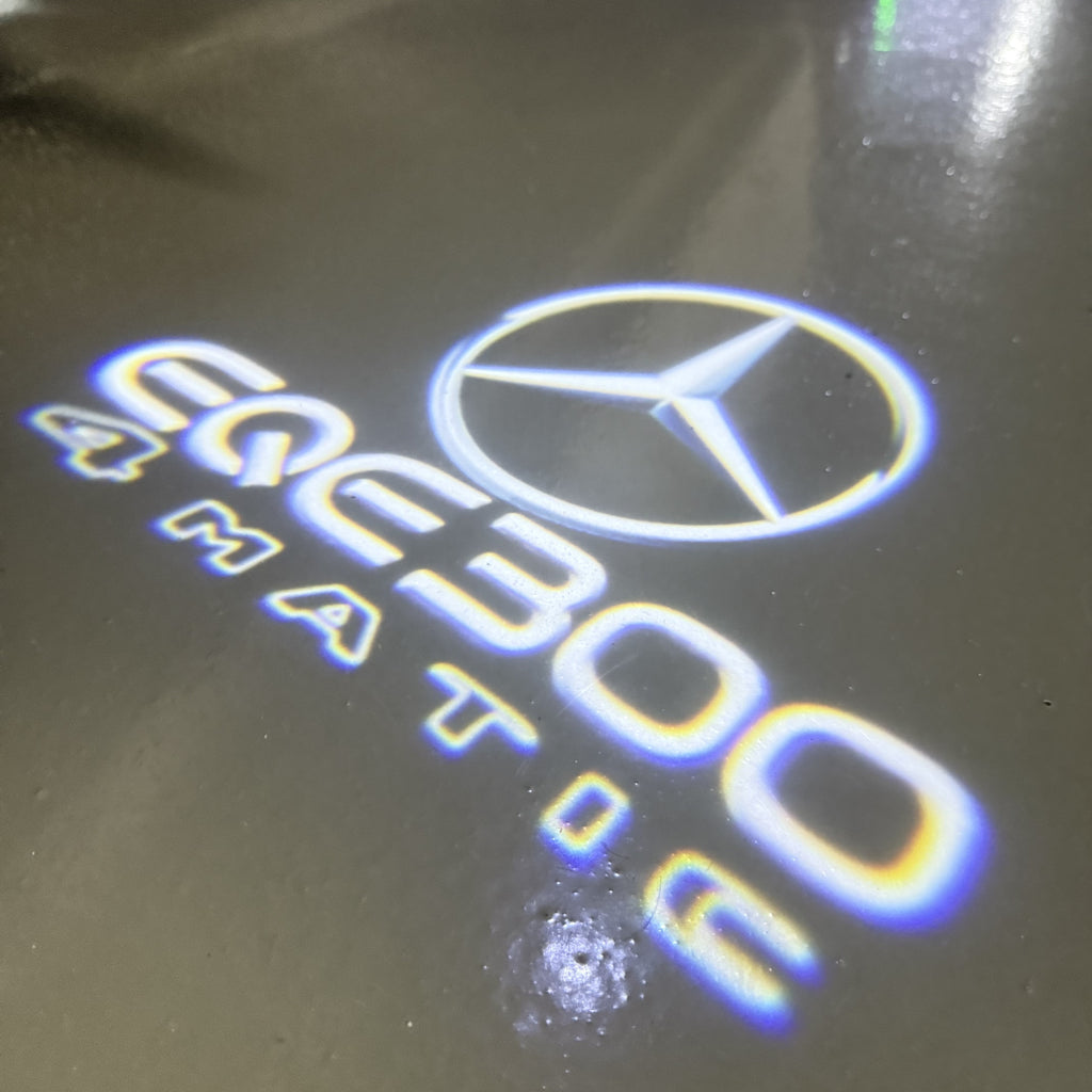MERCEDES BENZ EQE 300  LOGO PROJECTOR LIGHTS  (quantity 1 = 1 sets/2 door lights)Nr.03f014