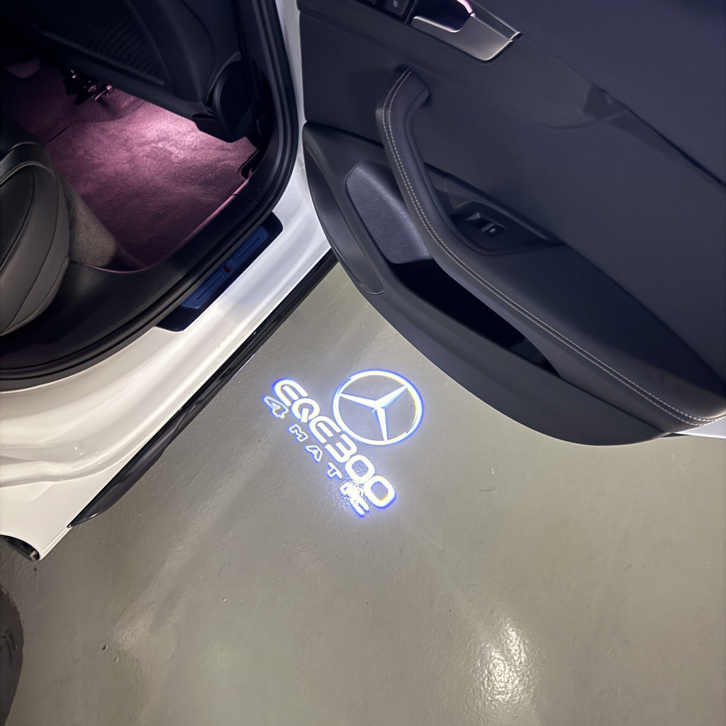 MERCEDES BENZ EQE 300  LOGO PROJECTOR LIGHTS  (quantity 1 = 1 sets/2 door lights)Nr.03f014