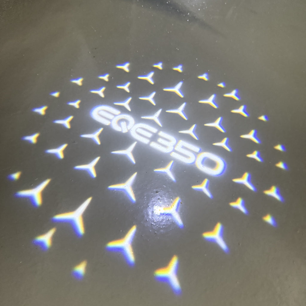 MERCEDES BENZ EQE 350  LOGO PROJECTOR LIGHTS  (quantity 1 = 1 sets/2 door lights)Nr.03f017