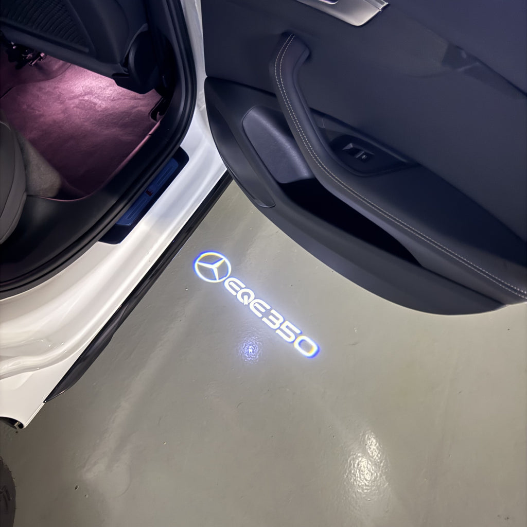 MERCEDES BENZ EQE 350  LOGO PROJECTOR LIGHTS  (quantity 1 = 1 sets/2 door lights)Nr.03f018