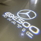 MERCEDES BENZ EQE 500  LOGO PROJECTOR LIGHTS  (quantity 1 = 1 sets/2 door lights)Nr.03f019