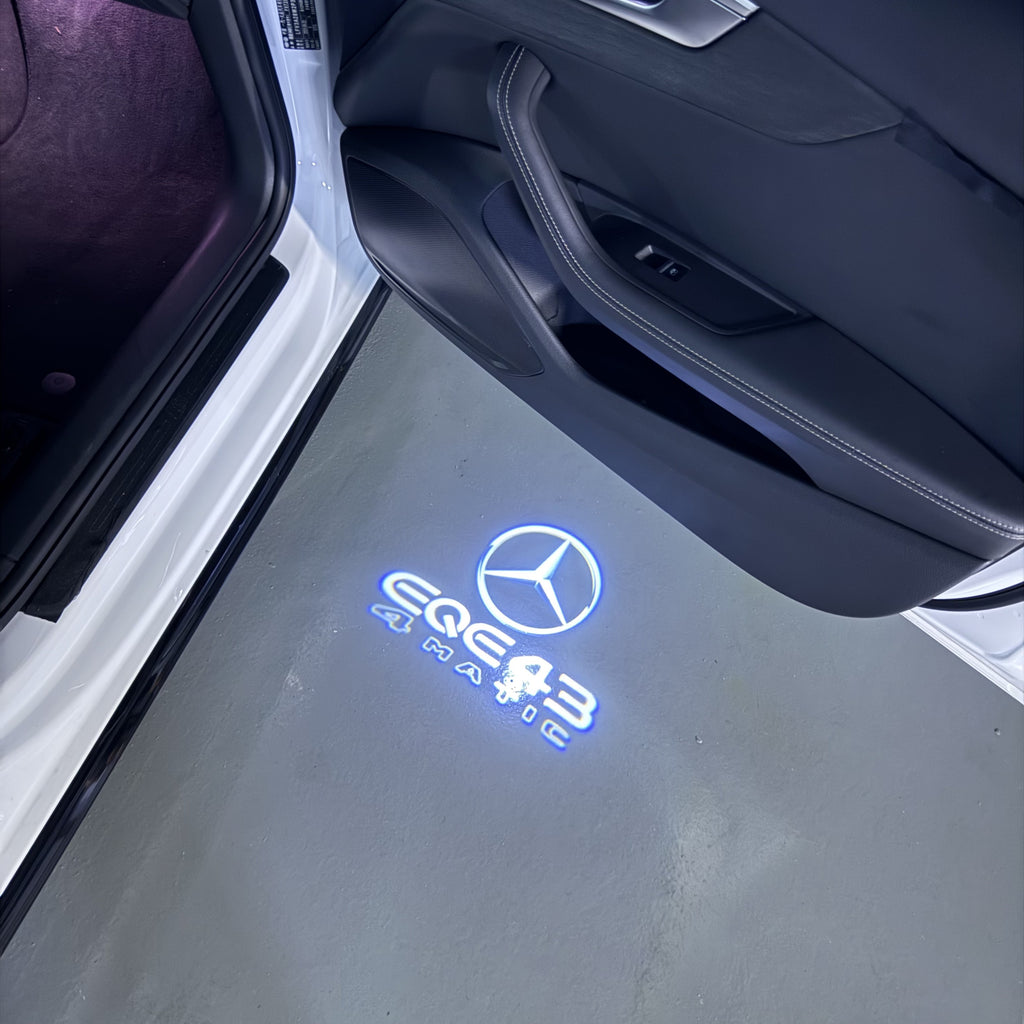 MERCEDES BENZ EQE 43  LOGO PROJECTOR LIGHTS  (quantity 1 = 1 sets/2 door lights)Nr.03f08