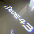 MERCEDES BENZ EQE 43  LOGO PROJECTOR LIGHTS  (quantity 1 = 1 sets/2 door lights)Nr.03f09