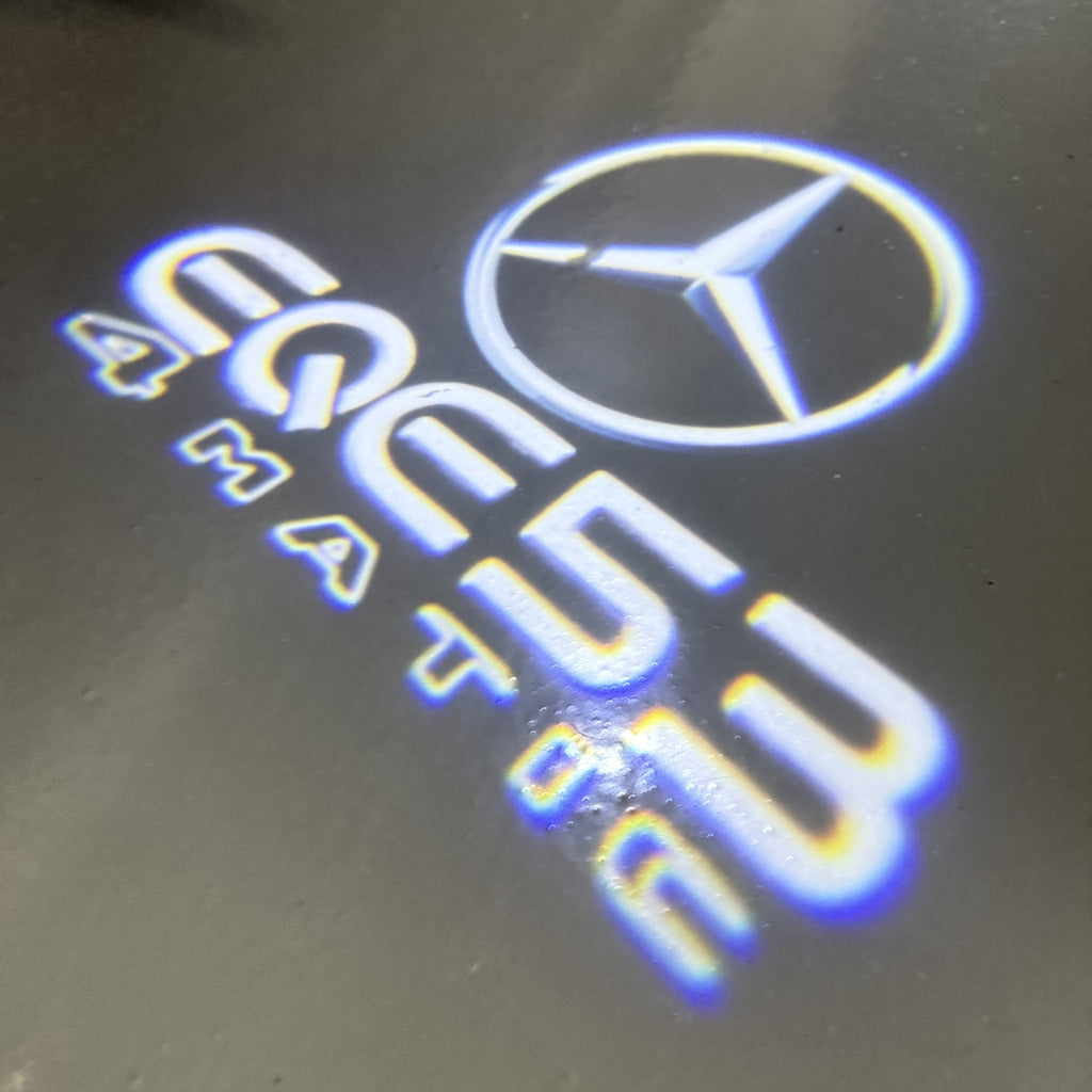 MERCEDES BENZ EQE 53  LOGO PROJECTOR LIGHTS  (quantity 1 = 1 sets/2 door lights)Nr.03f011