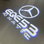 MERCEDES BENZ EQE 53  LOGO PROJECTOR LIGHTS  (quantity 1 = 1 sets/2 door lights)Nr.03f011